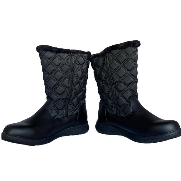 💎✨SALE✨💎 NEW IN BOX TOTES ELSA Black Women's Boots - Picture 4 of 7